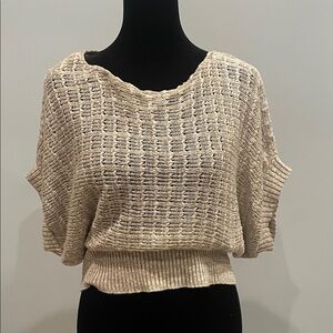 Women's Cream Knit Sweater vintage boho vibes